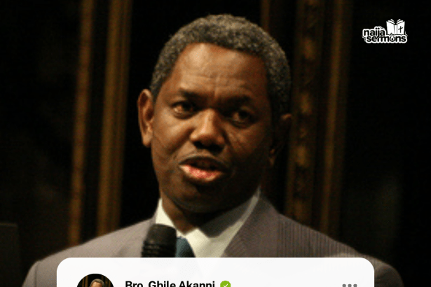 QUOTE OF THE DAY BY BRO. GBILE AKANNI 5