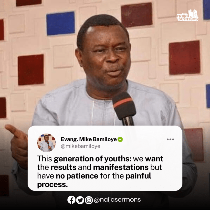 QUOTE OF THE DAY BY EVANG. MIKE BAMILOYE 5