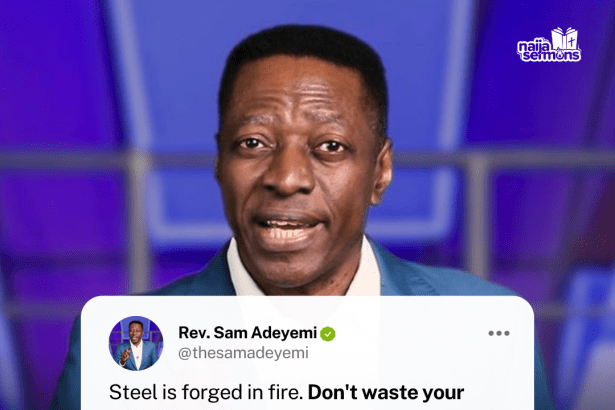 QUOTE OF THE DAY BY REV. SAM ADEYEMI 4
