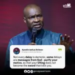 QUOTE OF THE DAY BY APOSTLE JOSHUA SELMAN 10