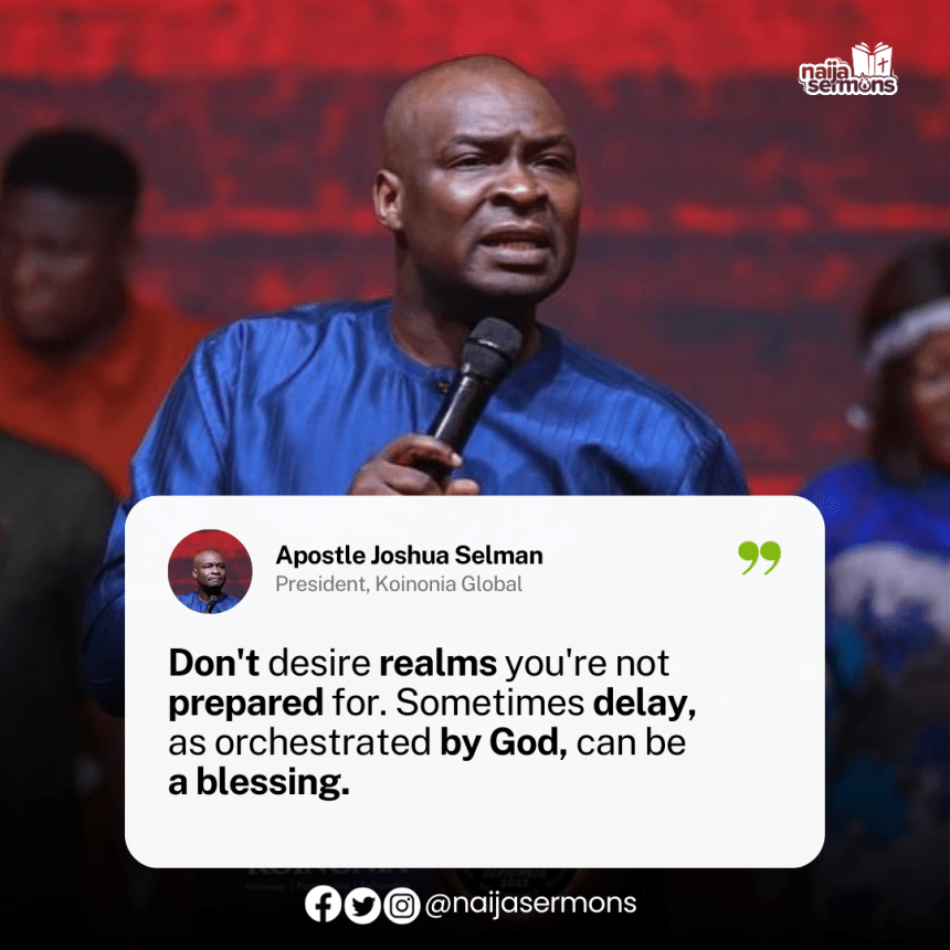 QUOTE OF THE DAY BY APOSTLE JOSHUA SELMAN 5