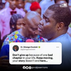 QUOTE OF THE DAY BY DR. GBENGA OWOTOKI 2