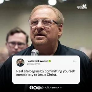 QUOTE OF THE DAY BY PASTOR RICK WARREN 2