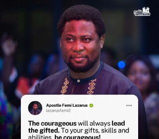 QUOTE OF THE DAY BY APOSTLE FEMI LAZARUS 29