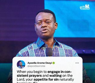 QUOTE OF THE DAY APOSTLE AROME OSAYI 25