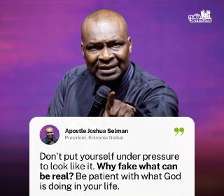 QUOTE OF THE DAY BY APOSTLE JOSHUA SELMAN 21