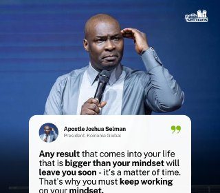 QUOTE OF THE DAY BY APOSTLE JOSHUA SELMAN 25