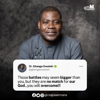 QUOTE OF THE DAY BY DR. GBENGA OWOTOKI 1