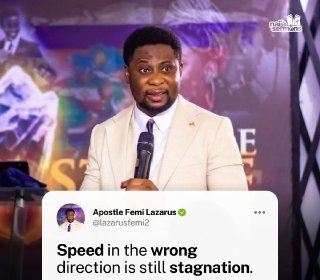 QUOTE OF THE DAY BY APOSTLE FEMI LAZARUS 21