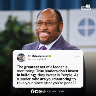 QUOTE OF THE DAY BY DR. MYLES MUNROE 1