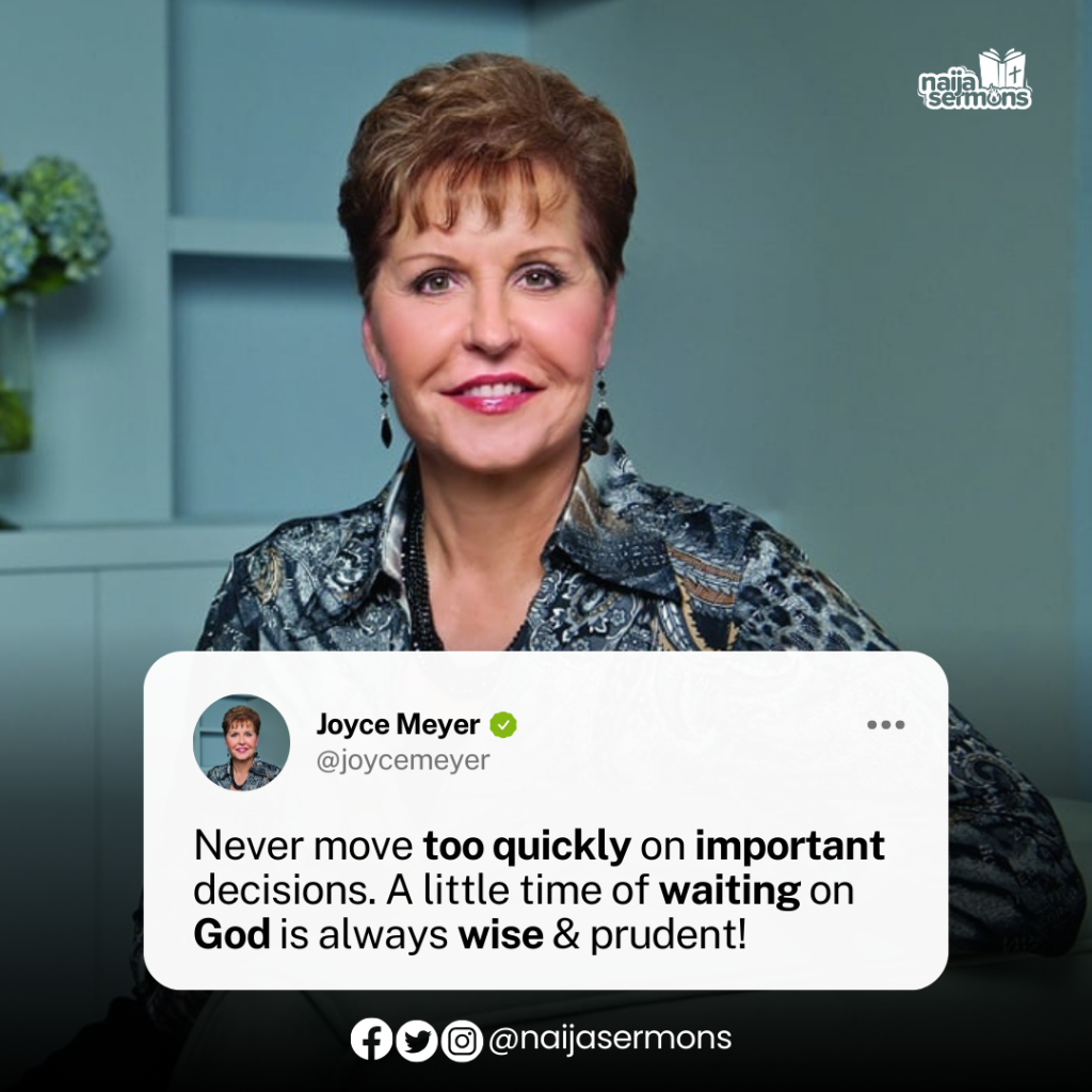 QUOTE OF THE DAY BY JOYCE MEYER 2