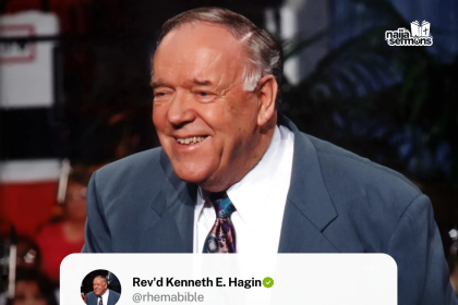 QUOTE OF THE DAY REV'D KENNETH E. HAGIN 27