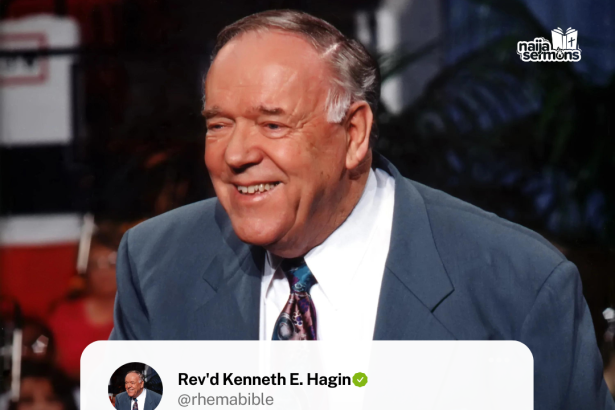 QUOTE OF THE DAY REV'D KENNETH E. HAGIN 9
