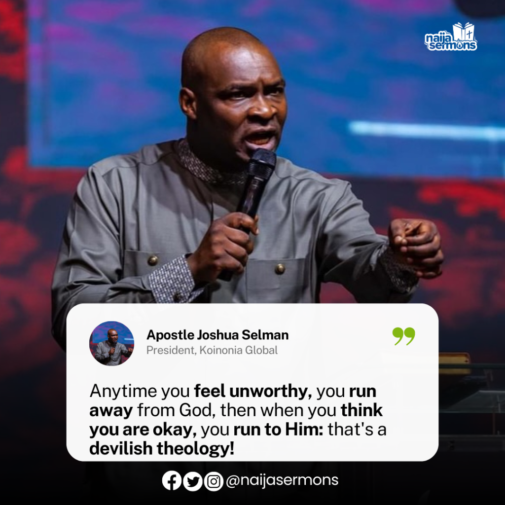 QUOTE OF THE DAY BY APOSTLE JOSHUA SELMAN 2