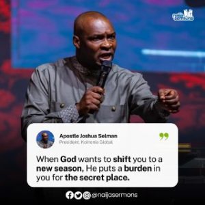 QUOTE OF THE DAY BY APOSTLE JOSHUA SELMAN 2