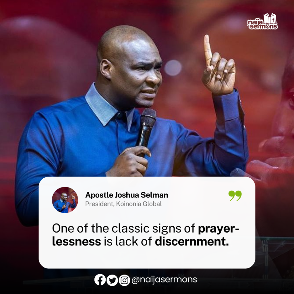 QUOTE OF THE DAY BY APOSTLE JOSHUA SELMAN 2