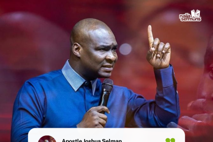 QUOTE OF THE DAY BY APOSTLE JOSHUA SELMAN 17