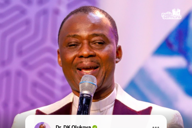 QUOTE OF THE DAY BY Dr. DK OLUKOYA O 7
