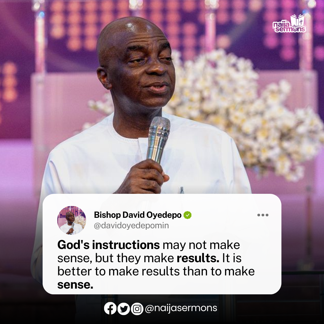 QUOTE OF THE DAY BY BISHOP DAVID OYEDEPO 1