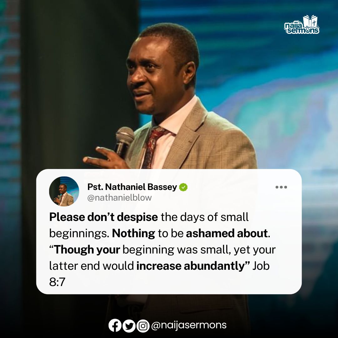 QUOTE OF THE DAY BY PST. NATHANIEL BASSEY 1