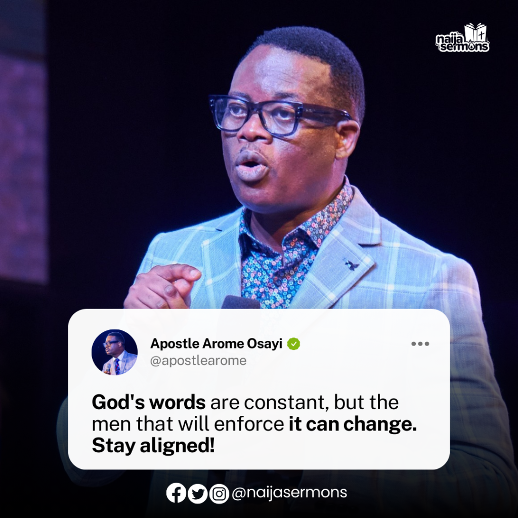 QUOTE OF THE DAY BY APOSTLE AROME OSAYI 2