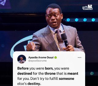 QUOTE OF THE DAY BY APOSTLE AROME OSAYI 17