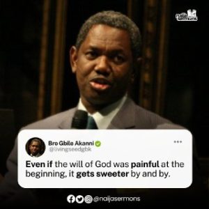 QUOTE OF THE DAY BY BRO GBILE AKANNI 2