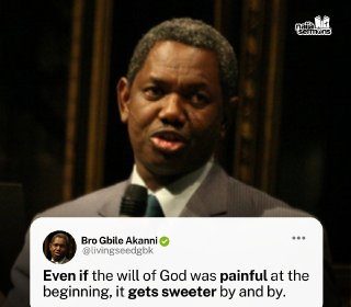 QUOTE OF THE DAY BY BRO GBILE AKANNI 17