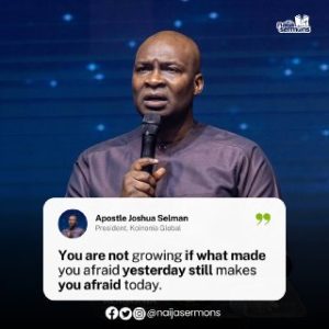 QUOTE OF THE DAY BY APOSTLE JOSHUA SELMAN 2