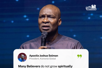 QUOTE OF THE DAY BY APOSTLE JOSHUA SELMAN 25