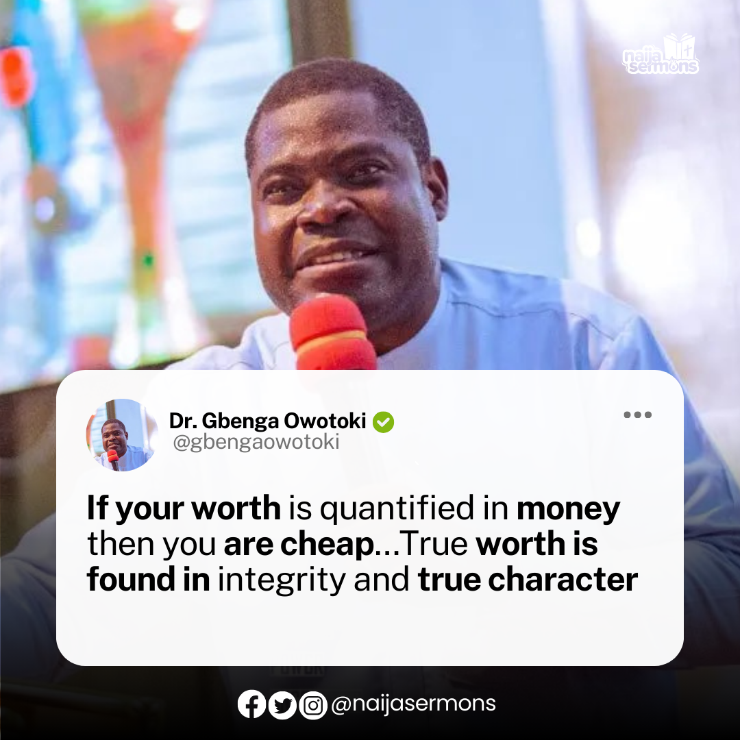 QUOTE OF THE DAY BY DR.GBENGA OWOTOKI 1