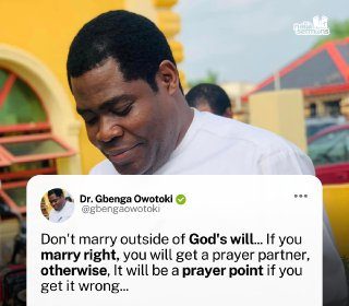 QUOTE OF THE DAY BY DR. GBENGA OWOTOKI 17