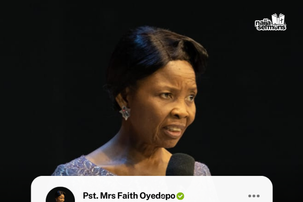 QUOTE OF THE DAY BY PST MRS FAITH OYEDEPO 5