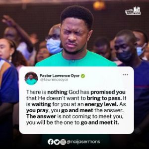 QUOTE OF THE DAY BY PASTOR LAWRENCE OYOR 2