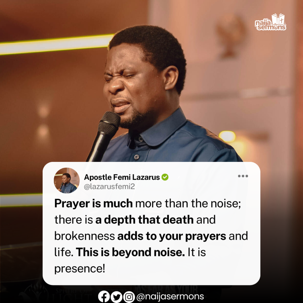 QUOTE OF THE DAY BY APOSTLE FEMI LAZARUS 2