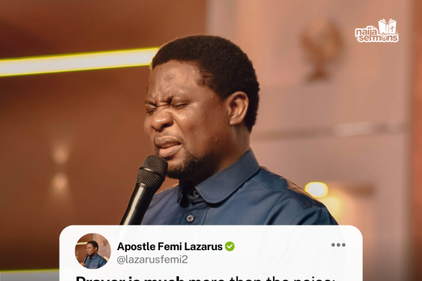 QUOTE OF THE DAY BY APOSTLE FEMI LAZARUS 9