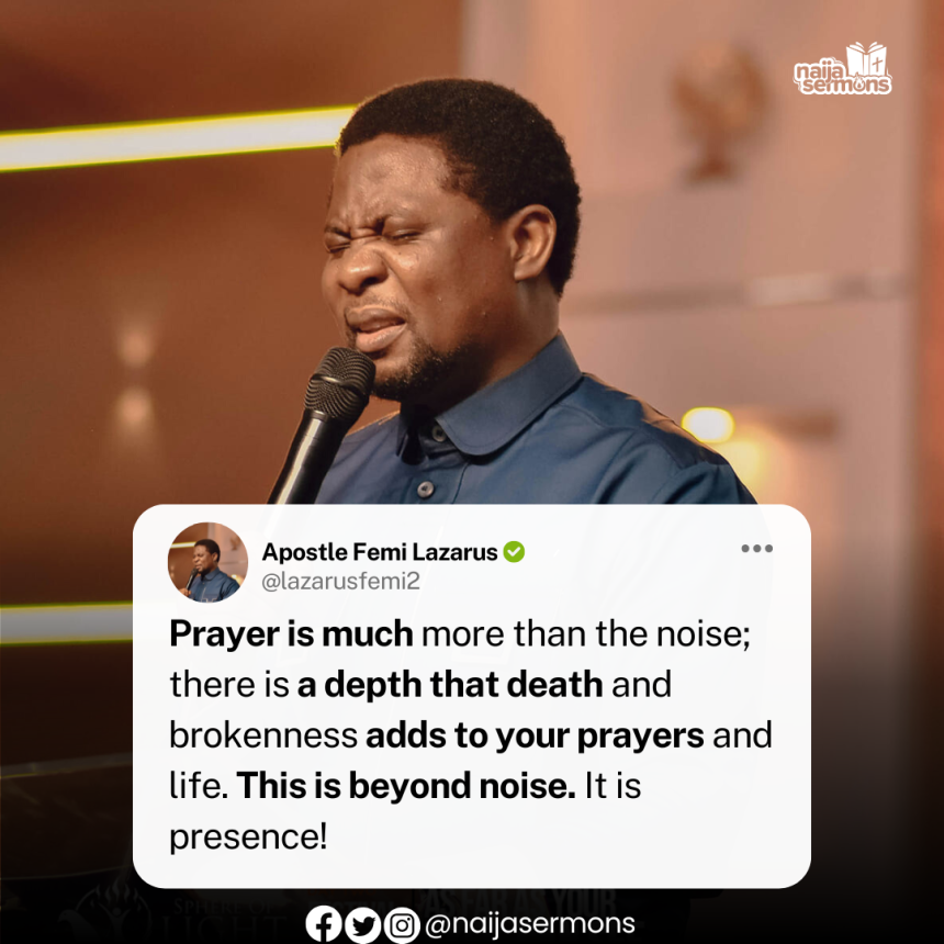 QUOTE OF THE DAY BY APOSTLE FEMI LAZARUS 4