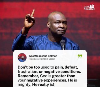 QUOTE OF THE DAY BY APOSTLE JOSHUA SELMAN 11