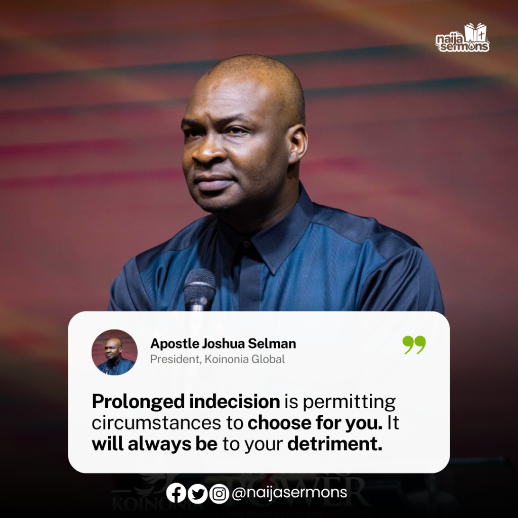 QUOTE OF THE DAY BY APOSTLE JOSHUA SELMAN 2