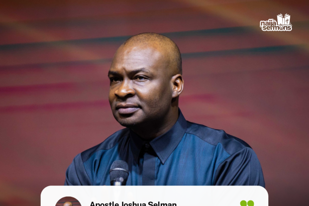 QUOTE OF THE DAY BY APOSTLE JOSHUA SELMAN 8