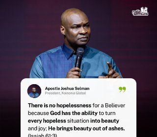 QUOTE OF THE DAY BY APOSTLE JOSHUA SELMAN 21