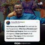 QUOTE OF THE DAY BY EVANG. MIKE BAMILOYE 5