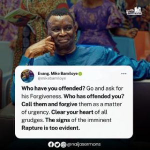 QUOTE OF THE DAY BY EVANG. MIKE BAMILOYE 2