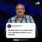 QUOTE OF THE DAY BY PASTOR RICK WARREN 5