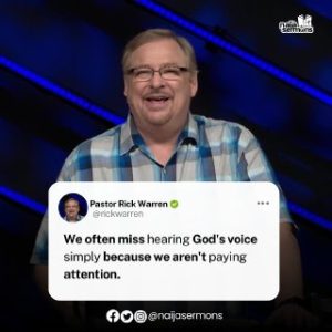 QUOTE OF THE DAY BY PASTOR RICK WARREN 2