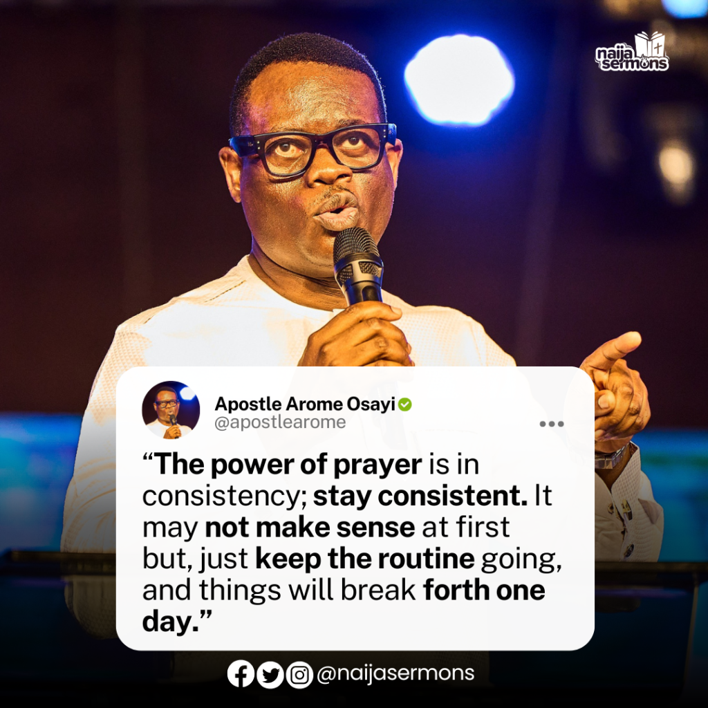 QUOTE OF THE DAY BY APOSTLE AROME OSAYI 2