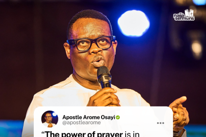 QUOTE OF THE DAY BY APOSTLE AROME OSAYI 25