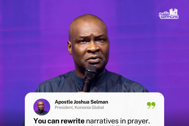 QUOTE OF THE DAY BY APOSTLE JOSHUA SELMAN 6