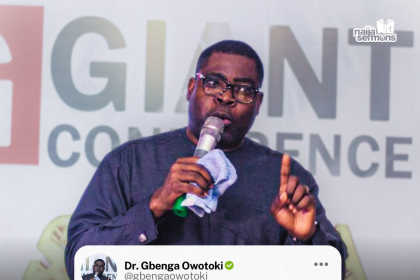 QUOTE OF THE DAY BY DR. GBENGA OWOTOKI 12