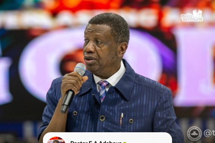 QUOTE OF THE DAY BY PASTOR E.A ADEBOYE 24